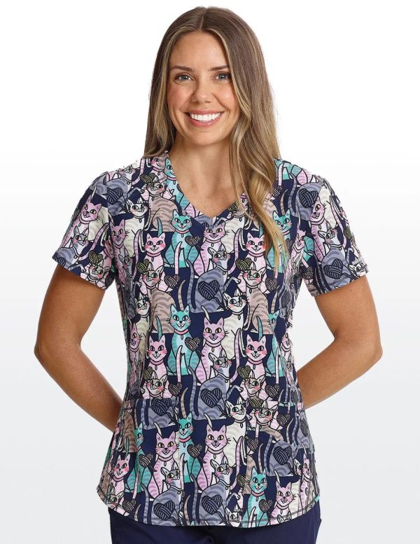 Yarn Lover Scrub Top
